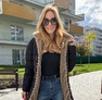 Isabell Long kabát fekete – Innova Fashion – 3. kép